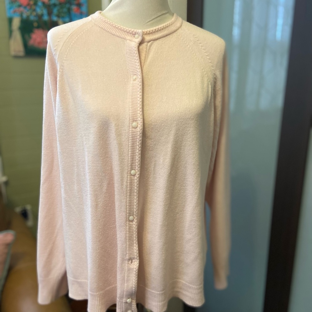 Mercer Street Studio Pink Cardigan Sweater